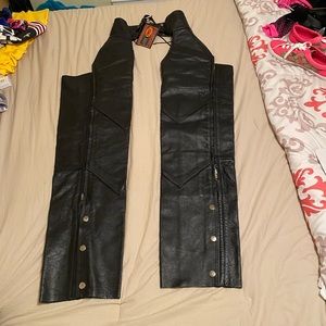 Brand New “First Classics” Leather Chaps